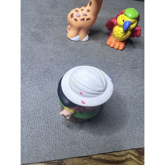 Fisher Price Little People Zoo Safari Train Music Sounds 5 Animals Lot Toy - Picture 3 of 12